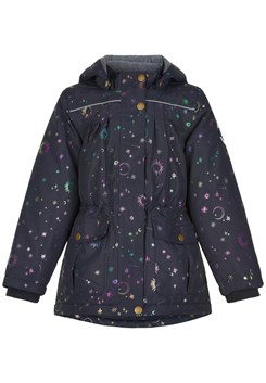 Mikk-Line polyester girls Jacket - Dark Navy